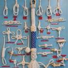 London, England, Great Britain. Display of knots. Coastal Print